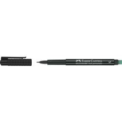 Marker napowietrzny Faber-Castell 0,4 mm, czarny, trwały