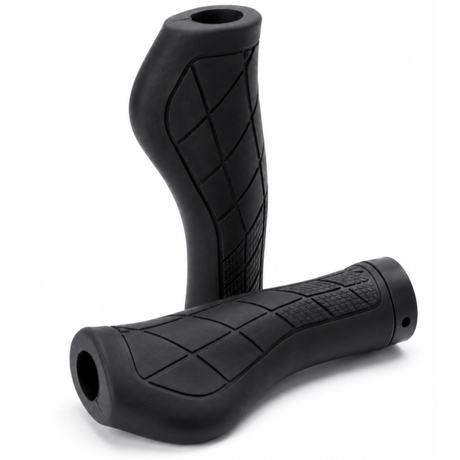 Edge Ergo City uchwyty - 136 mm - rower - czarny