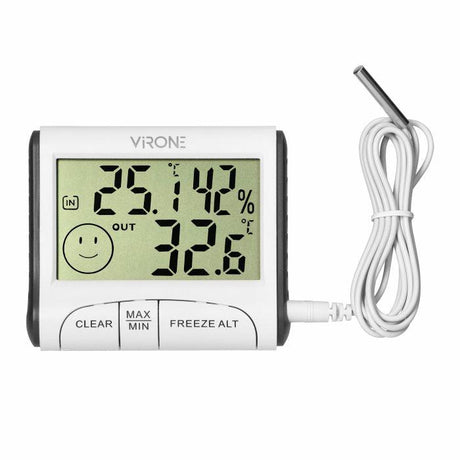 Orno weerstation draadtemperatuur, vocht, lcd