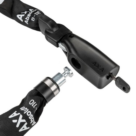 Zapięcie łańcuchowe Axa Absolute 8-90cm czarne