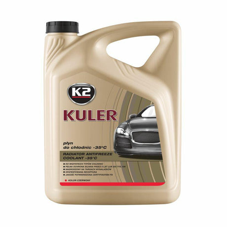 K2 radiator vloeistof baller -35c 5l rood