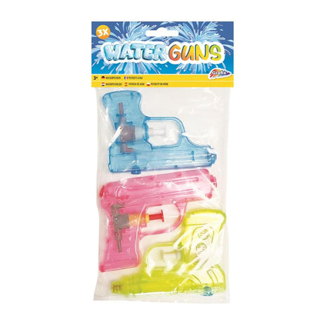 Pistolet na wodę Grafix 9cm w opakowaniu 3szt