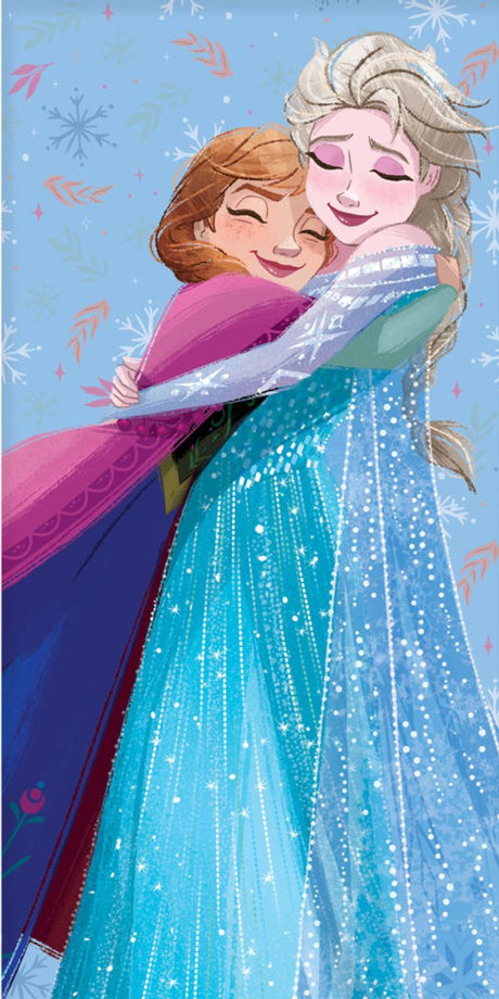 Disney mrożony mrożony ręcznik plażowy 70 x 140 cm