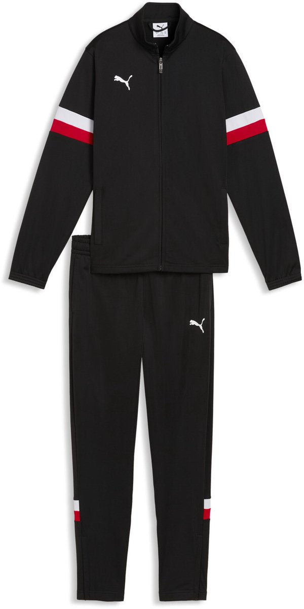 Dres Puma Individualrise jr unisex - czarno-biało-czerwony