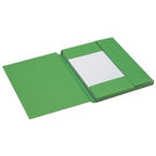 Folder z osłoną przeciwpyłową spektrum djois a6010-245 karton 255g m2 a4 zielony 3 klapy z recyklingu