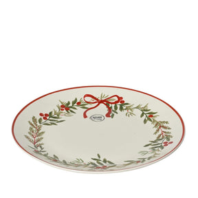 Decoris dinerbord kerst dessin porselein ø27cm