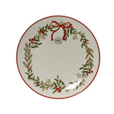 Decoris dinerbord kerst dessin porselein ø27cm
