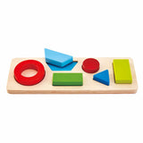 Puzzle w kształcie geometrii Hape - 7 elementów.