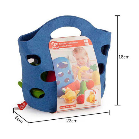 Hape filcowy kosz na owoce - 8 szt.