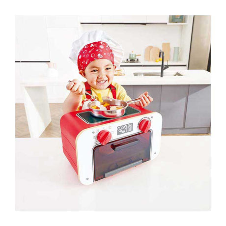 Hape Zabawkowy piekarnik z magicznymi ciasteczkami - Zestaw z piekarnikiem zmieniającym kolor, od 3 lat