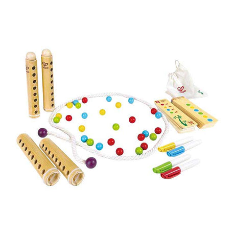 Hape bambusowe Rapido - 122szt.