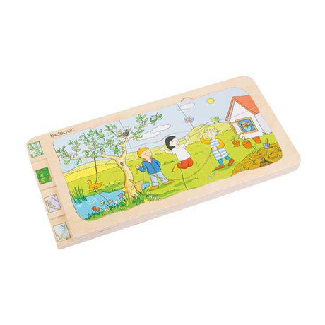 Puzzle warstwowe Beleduc 4 pory roku