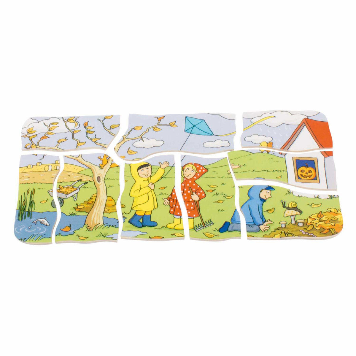 Puzzle warstwowe Beleduc 4 pory roku
