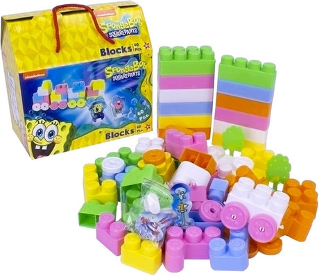 Jonotoys SpongeBob Kanciastoporty 60 klocków
