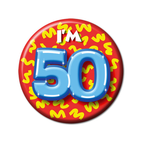 Mały przycisk Paperdreams - mam 50 lat