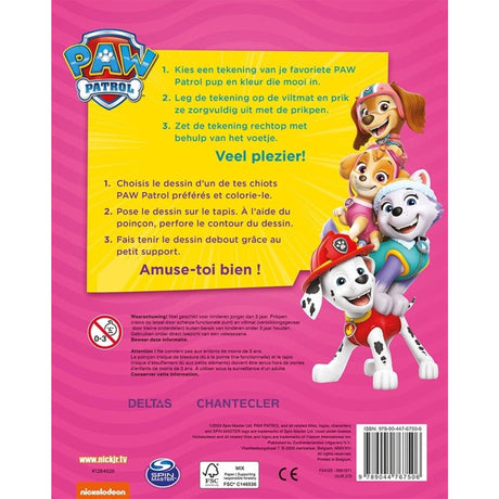 Podkładka do przypinek Deltas Nickelodeon Paw Patrol w kolorze różowym