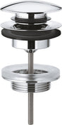 Grohe klikwaste afvoerplug - 5 4 inch - push-to-open - chroom