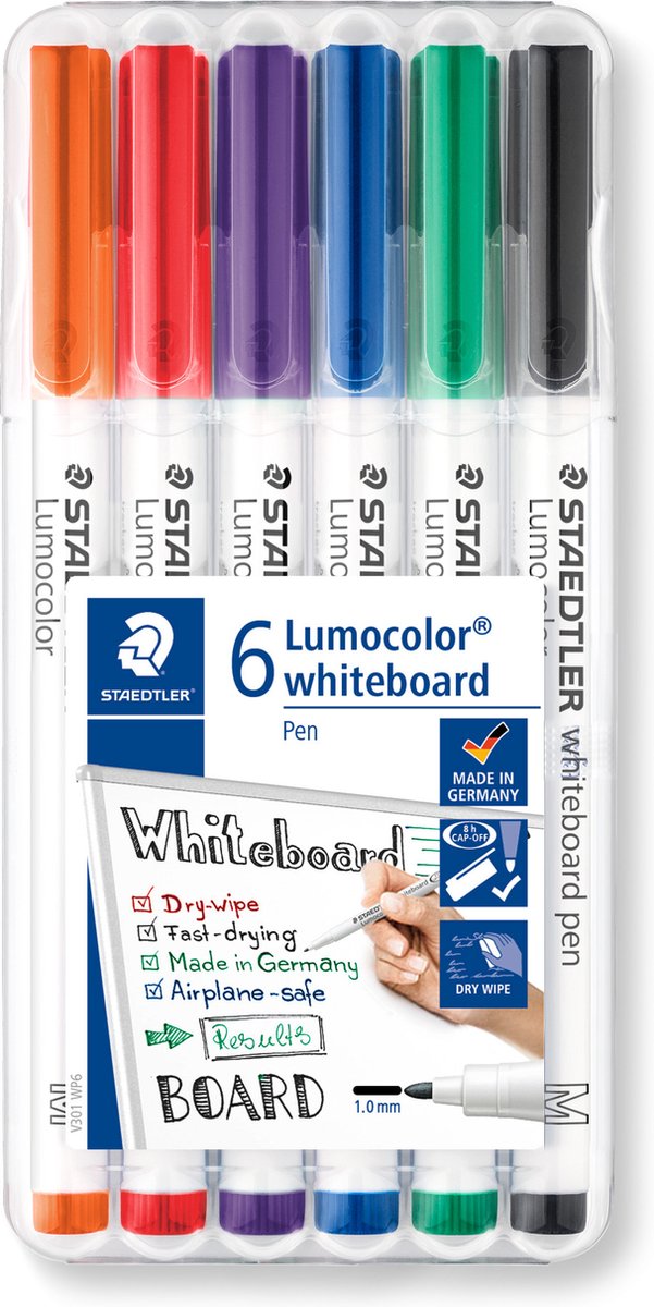 Marker Staedtler 301 wp6 gama kolorów