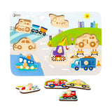 Klasyczny World Wooden Nick Puzzle Ruch, 8.
