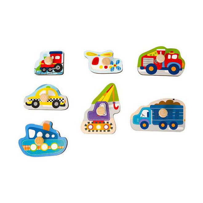 Klasyczny World Wooden Nick Puzzle Ruch, 8.
