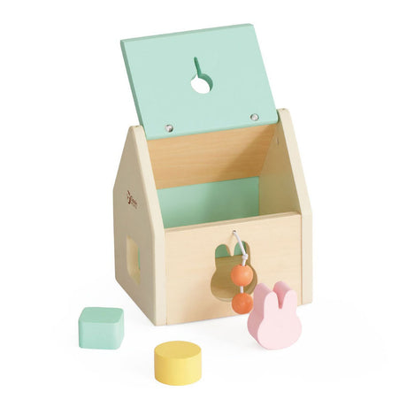 Lobbes Toys BV Classic World Pudełko na zabawki dla dziecka Hello w wieku 12-18 miesięcy