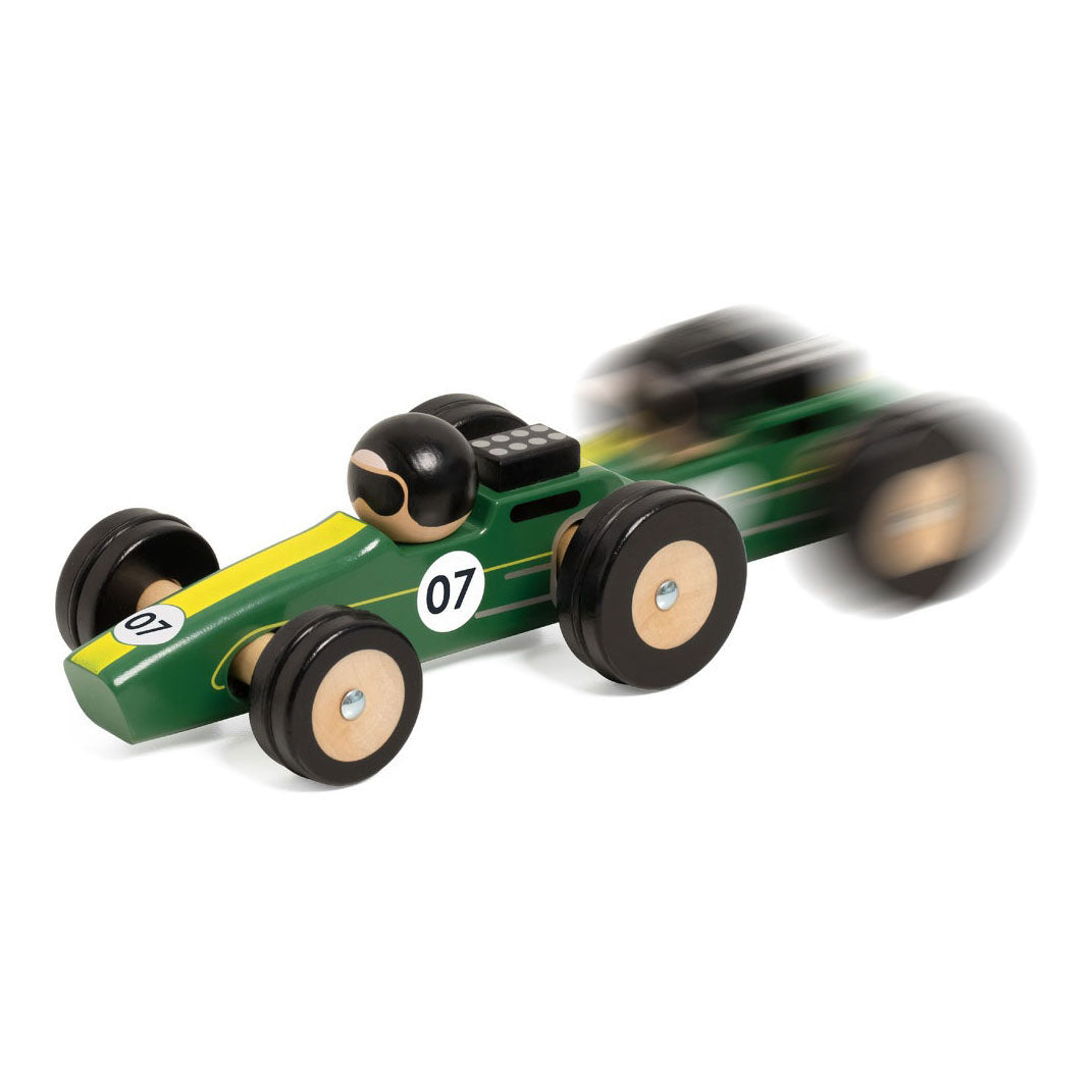 Lobbes Toys BV Classic World drewniany samochodzik Silverstone