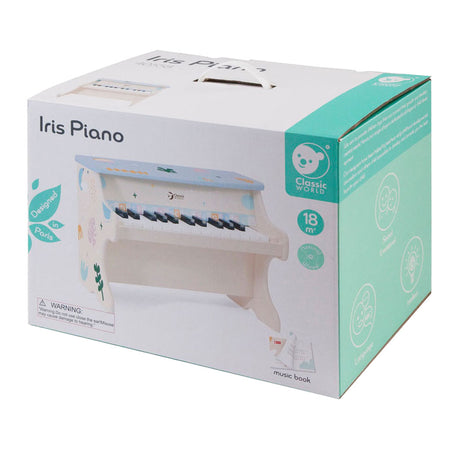 Lobbes Toys BV Klasyczny drewniany fortepian Iris