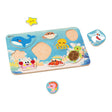 Drewniane puzzle świata Classic World - 9 szt.