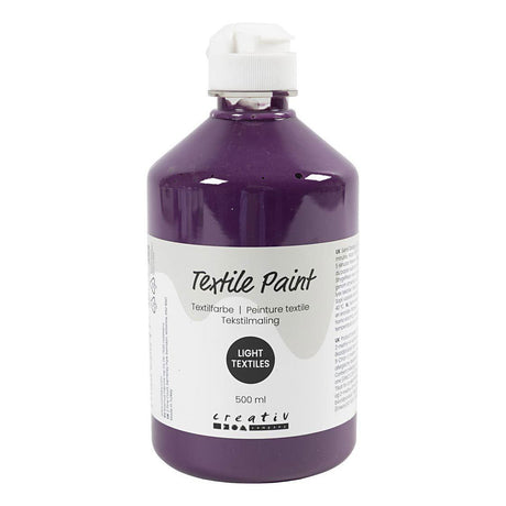 Creativ company textielverf - lavendel, 500ml