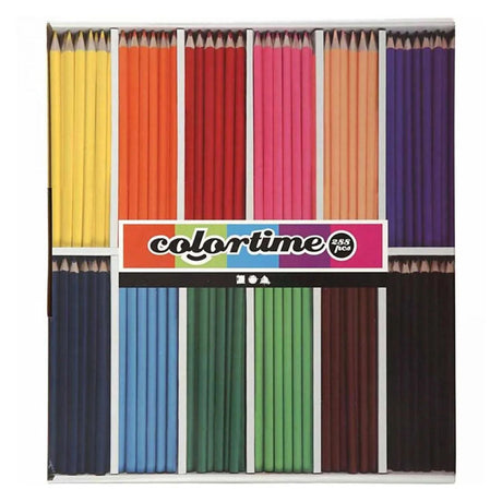 Firma Creativ https: www.cchobby.nl colortime-kolorowe-ołówki-l-17-45-cm-fill-3-mm-różne-kolory-12x24-piece-288-piece-1-pudełko
