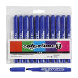 Niebieskie markery jumbo firmy Creativ, 12 szt.