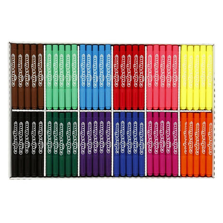 Colortime https: www.cchobby.nl -pen-grubość linii-5-mm-standard-colors-12x24-piece-288-piece-1-box