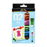 Farba akrylowa firmy Creativ różne kolory, 02 - matowa, 6x20ml