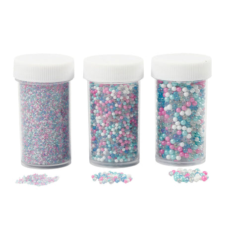 Mini szklane kamienie firmy Creativ, 3x45 gram