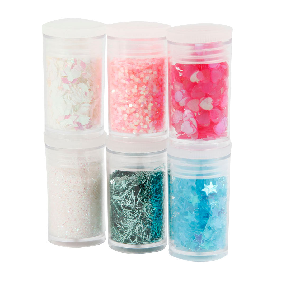 Creativ Company Glitter and Sequins, 6x5 grams