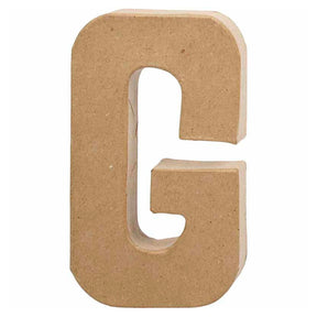 Kreatywny list firmowy z papieru-mâché - g, 20,5cm