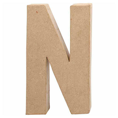List firmowy Creativ z papieru-mâché - n, 20,5cm