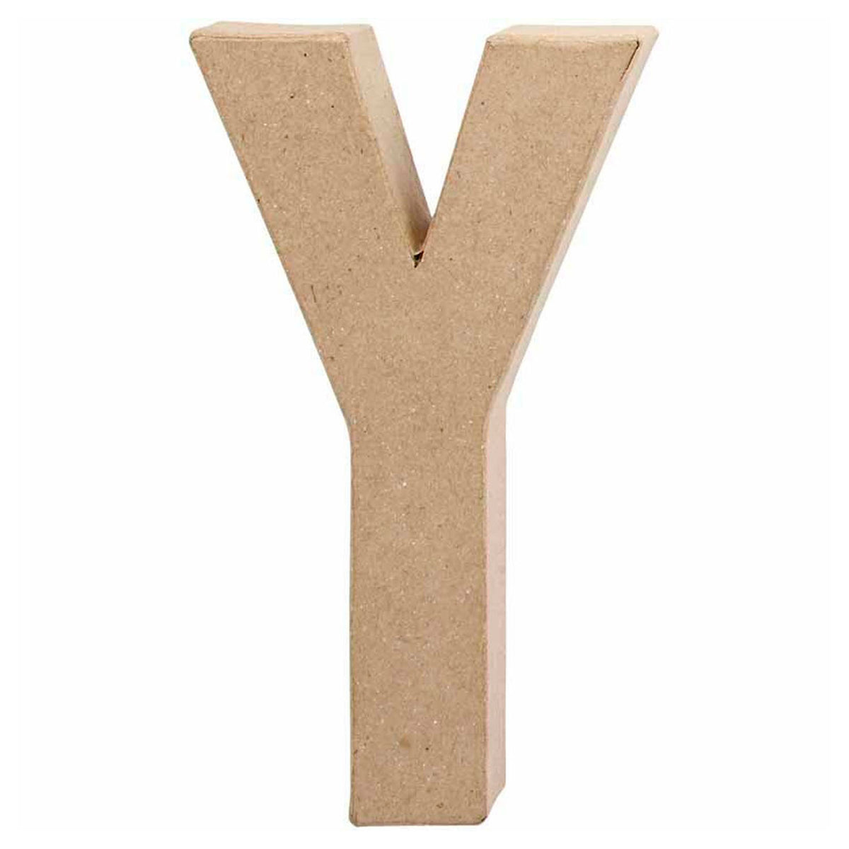 List firmowy Creativ z papieru-mâché - y, 20,5cm