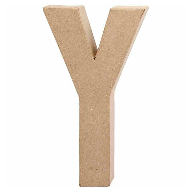 List firmowy Creativ z papieru-mâché - y, 20,5cm