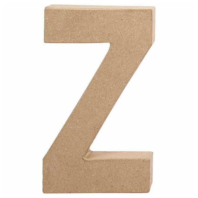 Kreatywny list firmowy papier-mache - z, 20,5cm