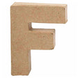 Kreatywny list firmowy z papieru-mâché - f, 10cm