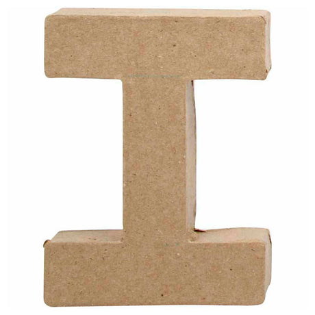 Kreatywny list firmowy z papieru-mâché - i, 10cm