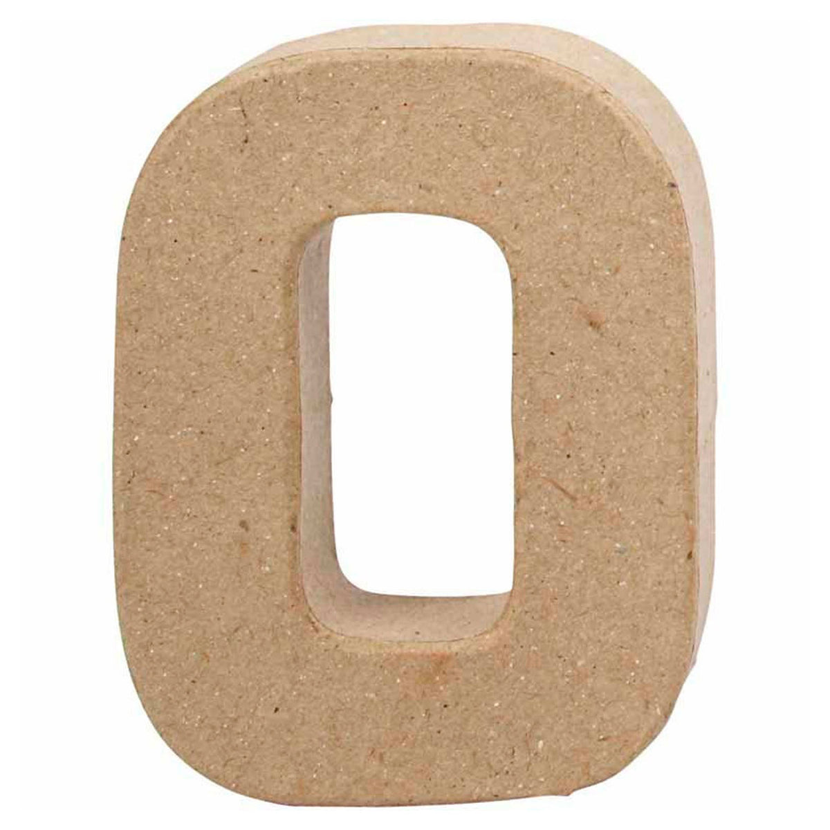 Kreatywny list firmowy z papieru-mâché - o, 10cm