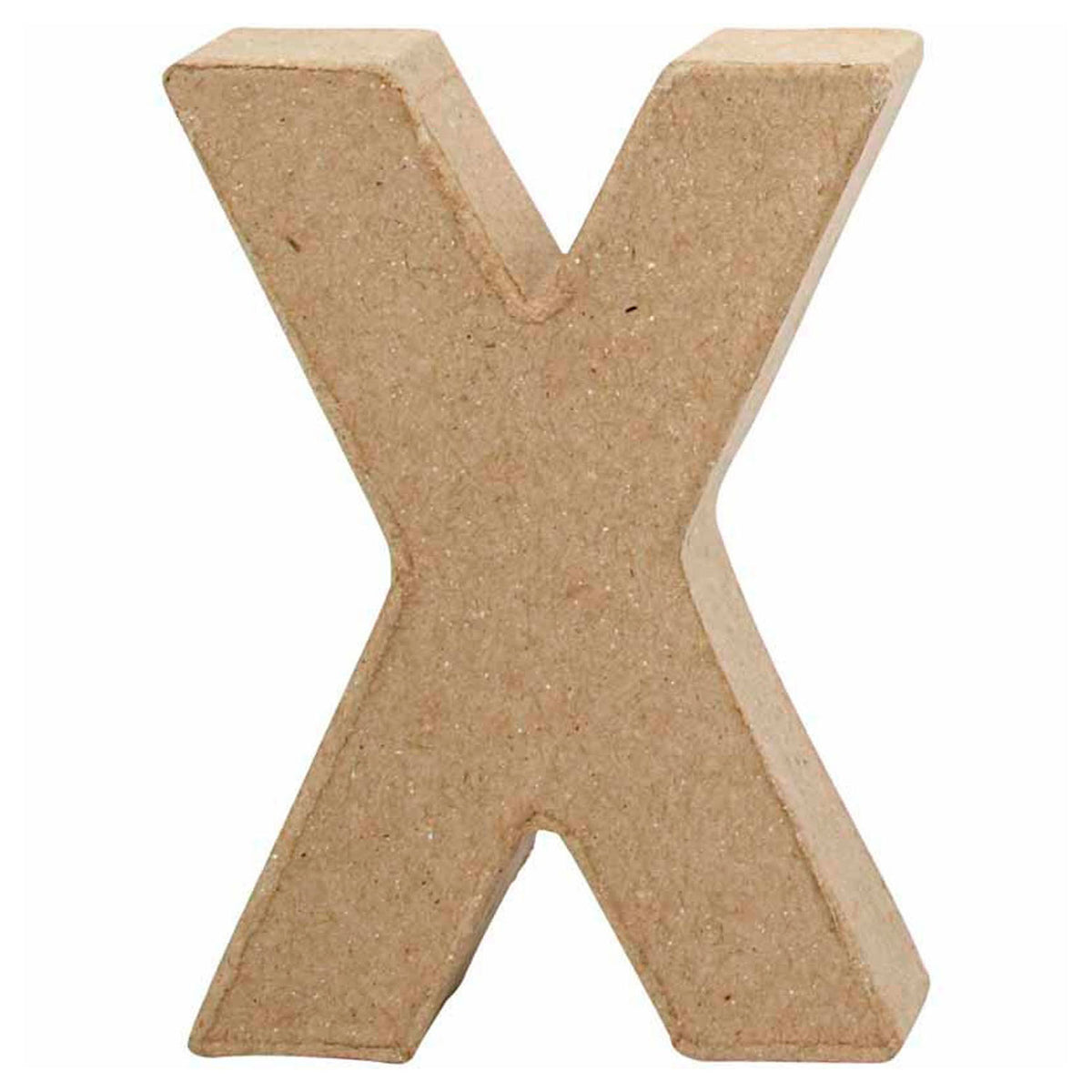 Kreatywny list firmowy z papieru-mâché - x, 10cm