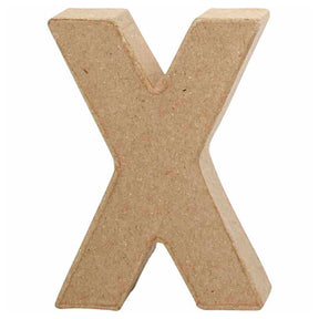 Kreatywny list firmowy z papieru-mâché - x, 10cm