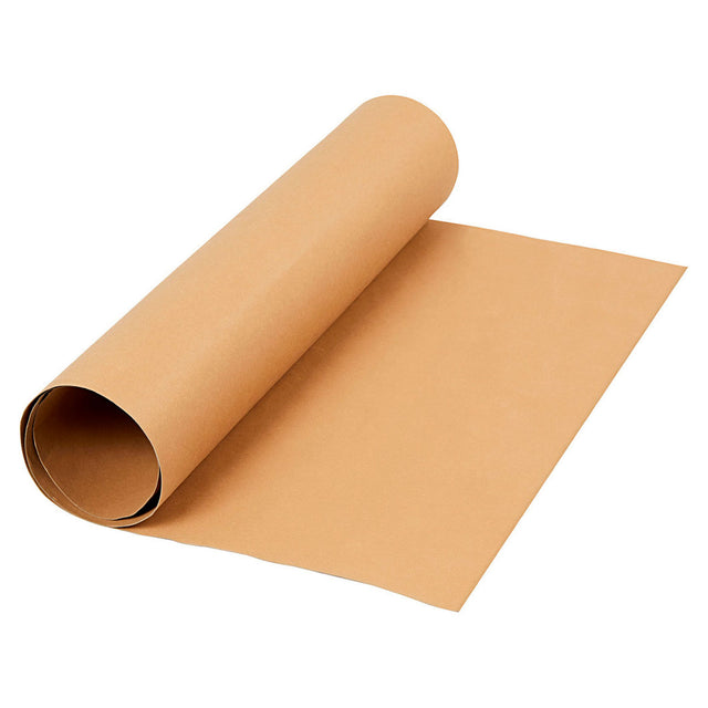 Papier firmowy Creativ ze sztucznej skóry jasnobrązowy, 1mtr.