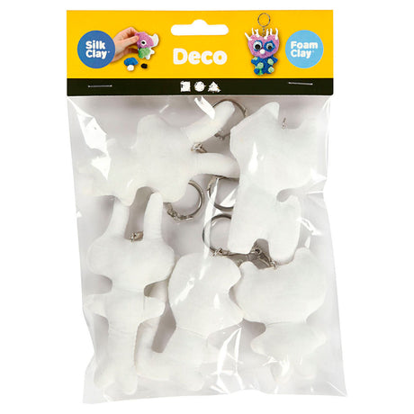 Firma Creativ https: www.cchobby.nl-textile-figures-with-keychain-h-6-10-cm-5-piece-1-box