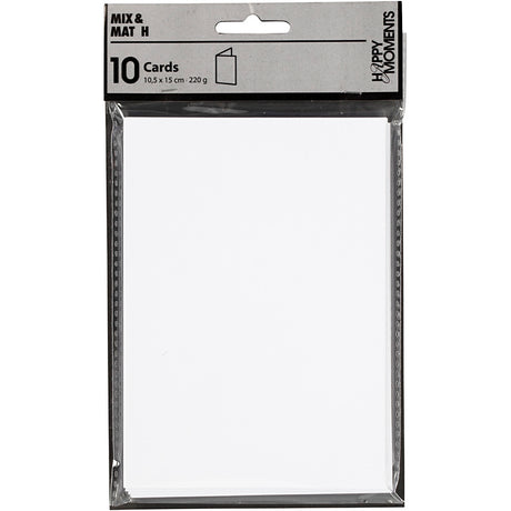 Szczęśliwe chwile https: www.cchobby.nl karty-rozmiar-karta-10-5x15-cm-220-biały-10-częściowy-1-pudełko