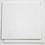 Firma Creativ Firma 3D Ploam Biały 5x5x1mm, 2 arkusze