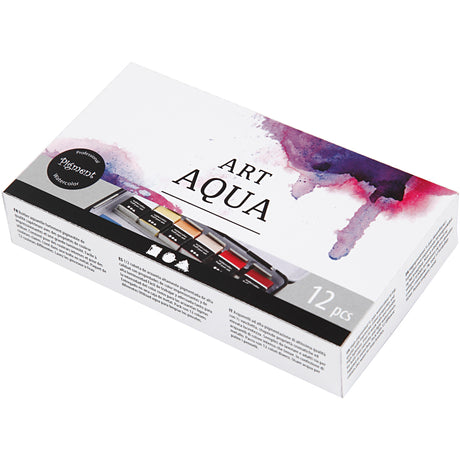 Creativ Company Art Aqua Aquarel Paint, 12 kolorów
